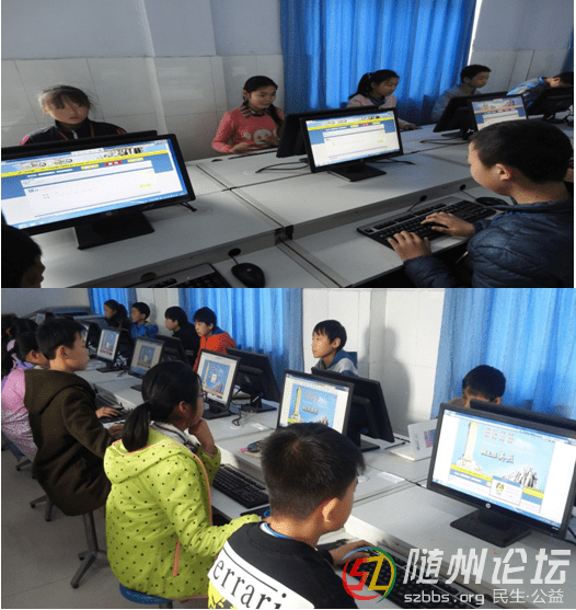 新街镇中心学校开展“网上祭英烈”活动学生拜祭活动
