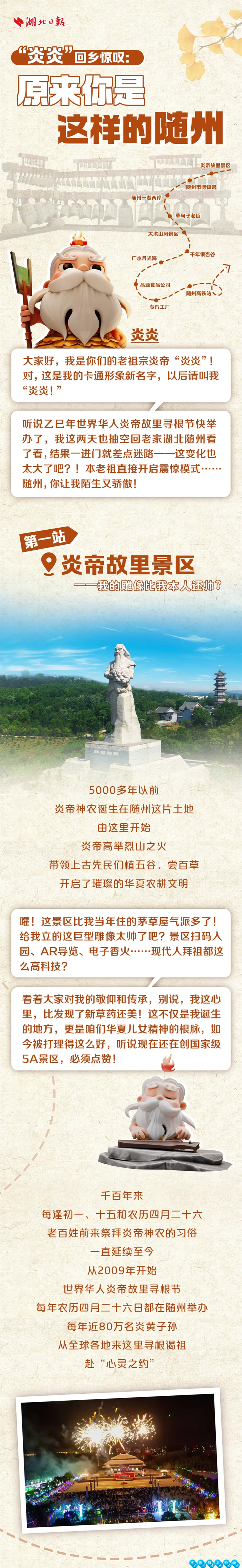 “炎炎”回乡惊叹：原来你是这样的随州随州,湖北日报,炎炎回乡